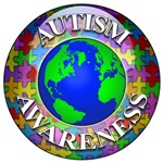 autism awareness puzzle button