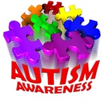 3d autism awareness puzzle pieces